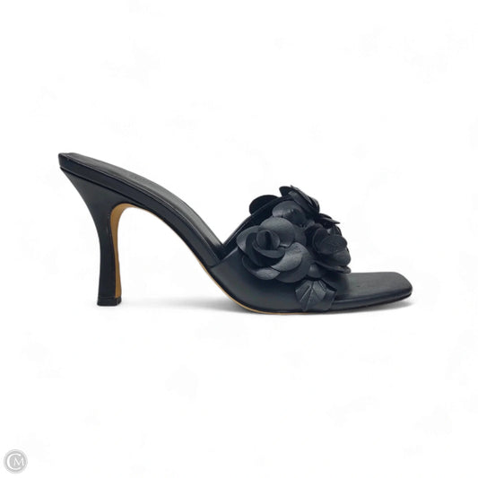 Sandals Heels Stiletto By International Concepts In Black, Size: 7.5