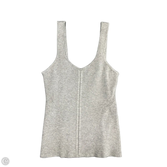 Top Sleeveless By White House Black Market In Grey, Size: L