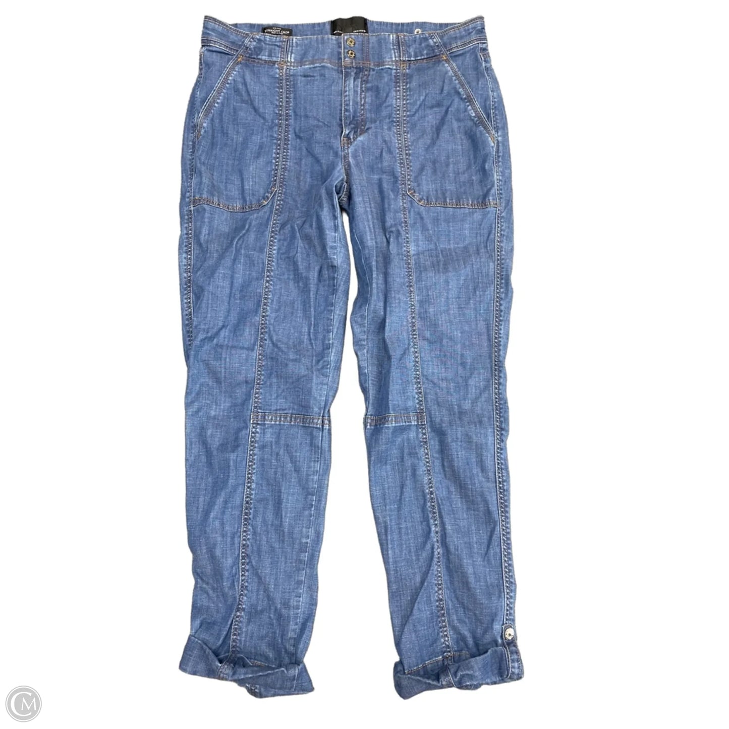 Pants Cropped By White House Black Market In Blue, Size: 10