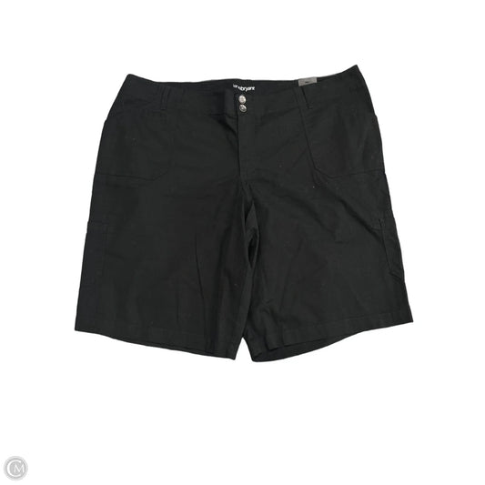 Shorts By Lane Bryant In Black, Size: 22