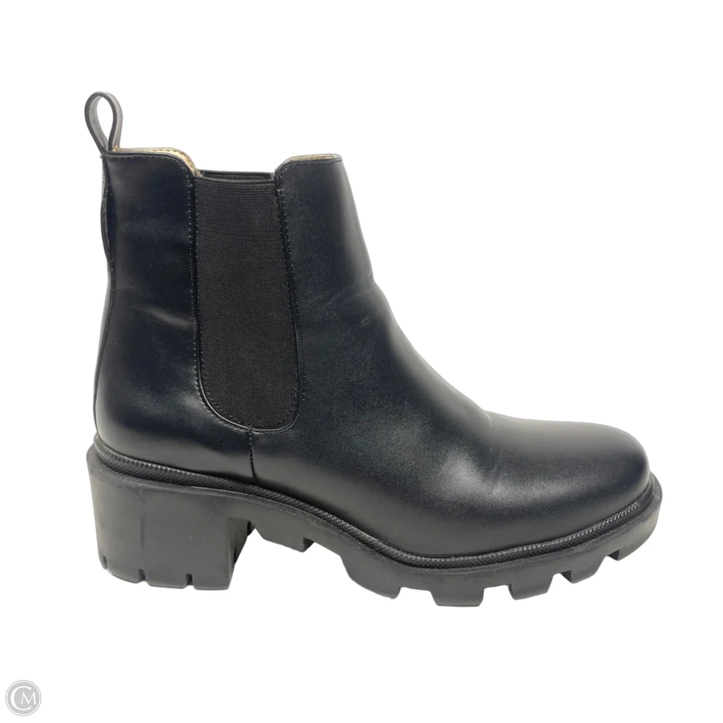 Boots Ankle Heels By Steve Madden In Black, Size: 10
