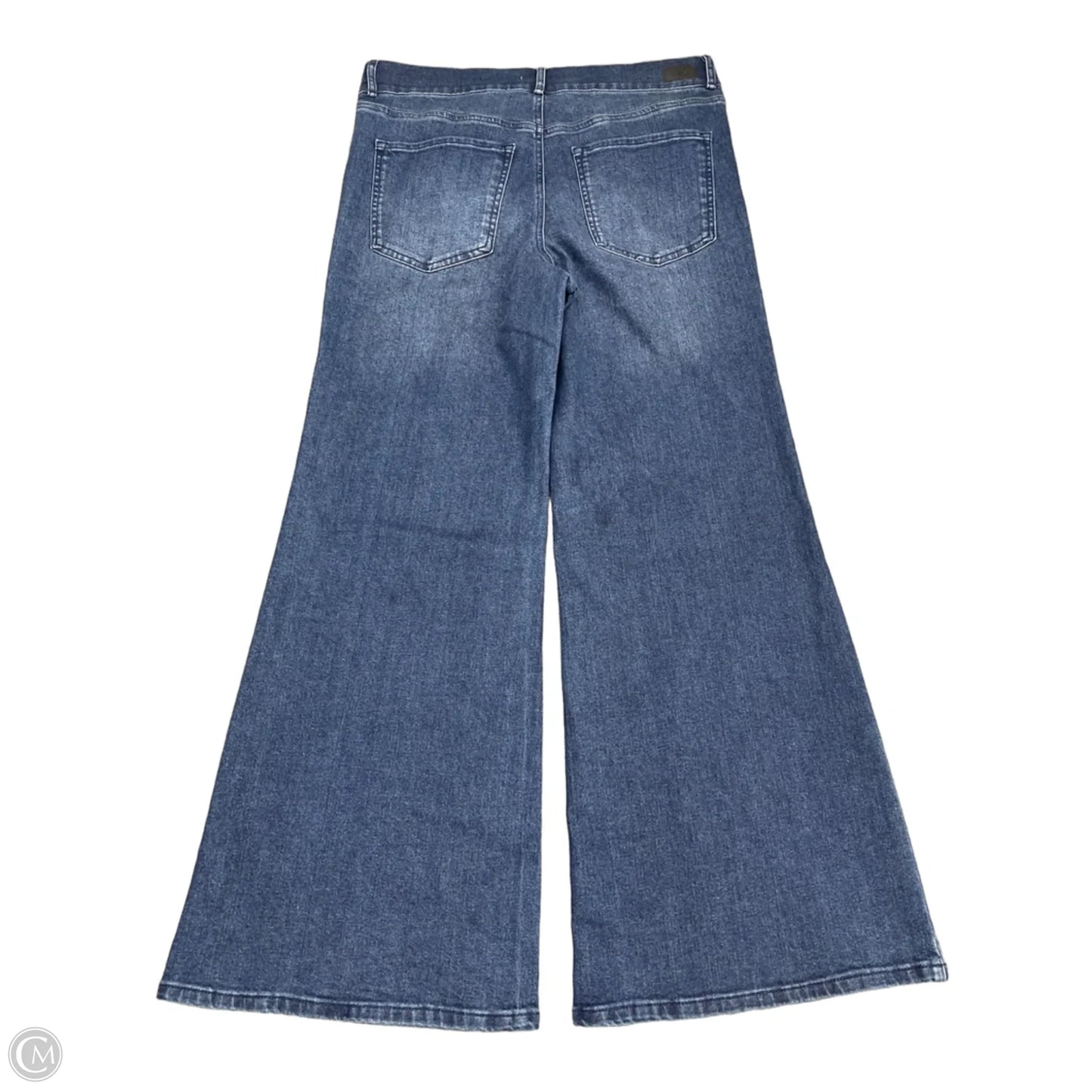 Jeans Wide Leg By Sofia By Sofia Vergara In Blue Denim, Size: 14