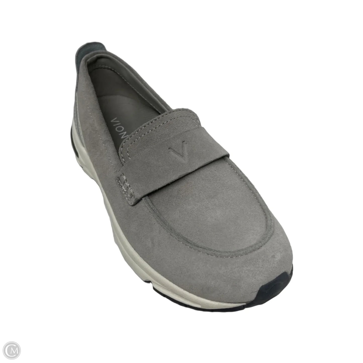 Shoes Sneakers By Vionic In Grey & White, Size: 7