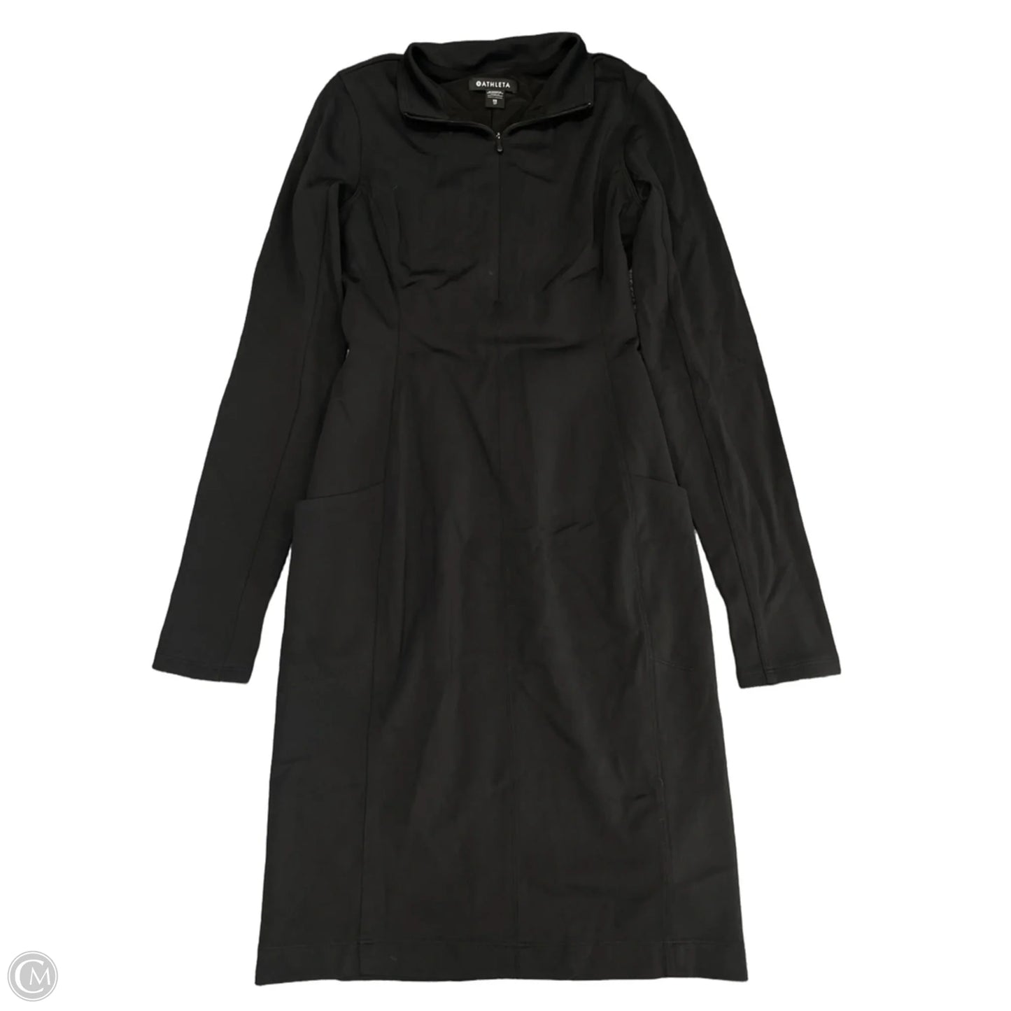 Athletic Dress By Athleta In Black, Size: Xs