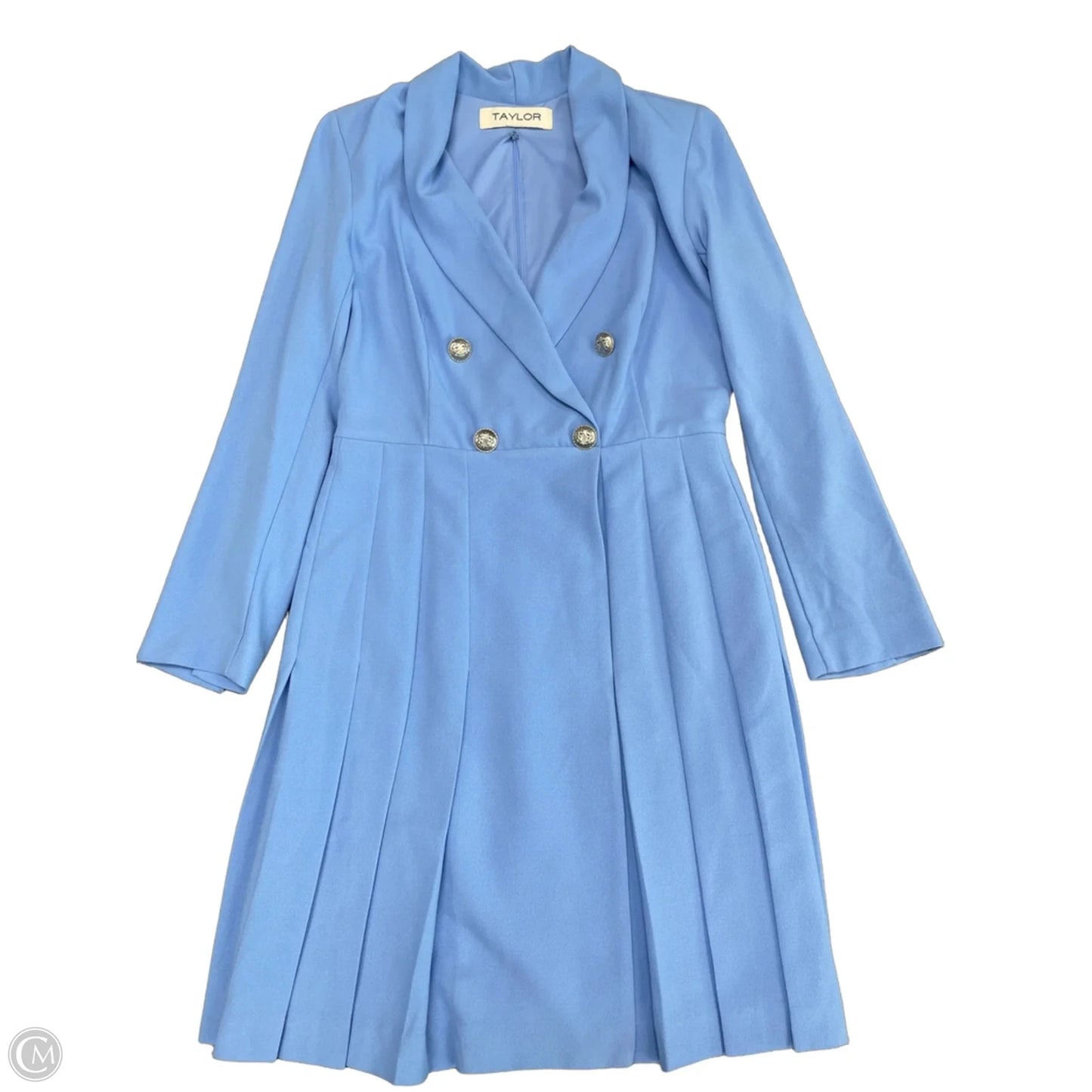 Dress Work By Taylor In Blue, Size: 2