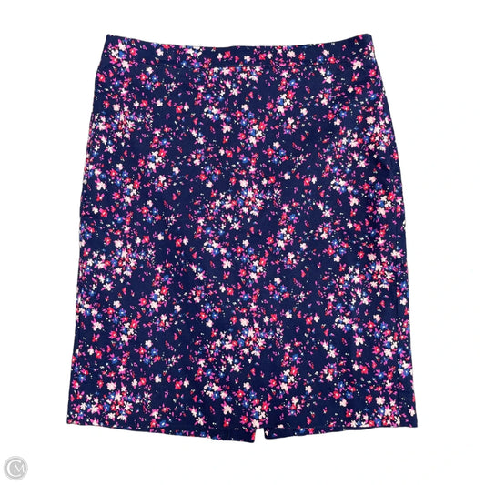 Skirt Mini & Short By J. Crew In Blue & Purple, Size: 8l