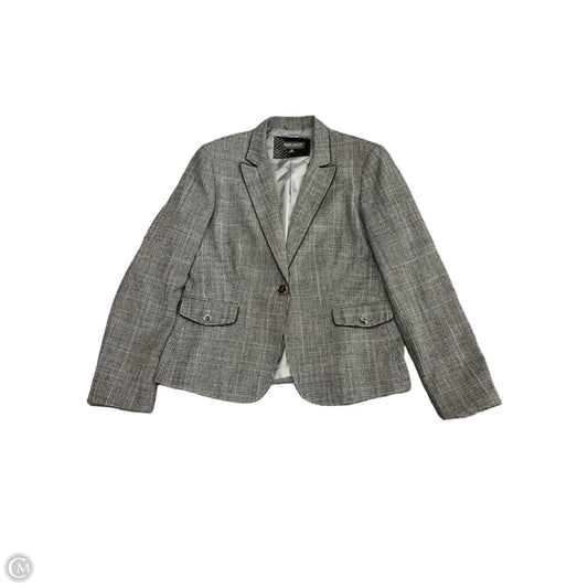 Blazer By John Meyer In Green & Grey, Size: 10