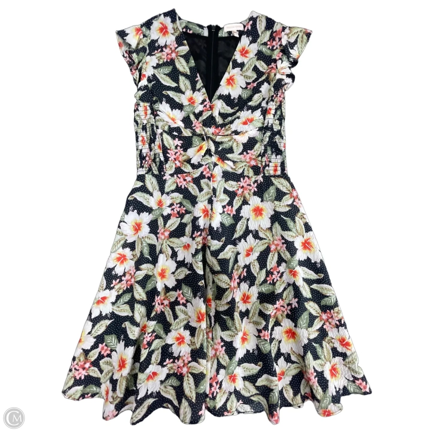 Dress Casual Short By Rebecca Taylor In Floral Print, Size: 4