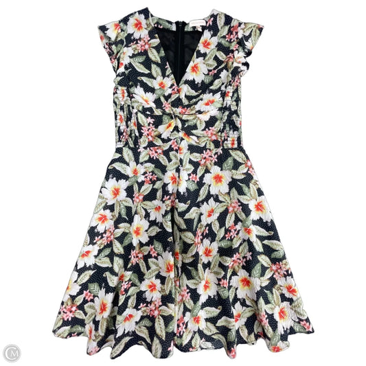 Dress Casual Short By Rebecca Taylor In Floral Print, Size: 4