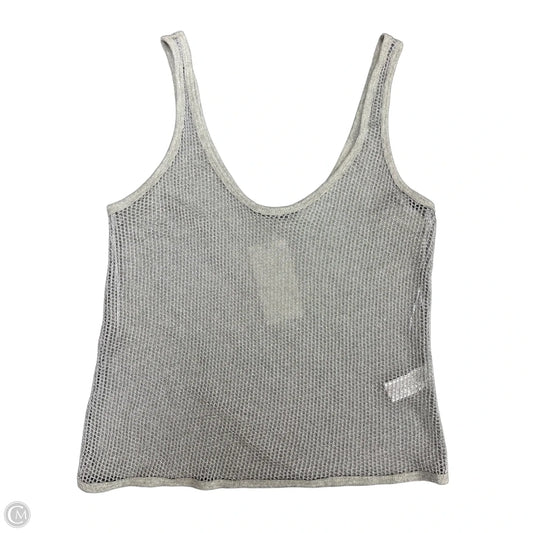 Tank Top By Zara In Silver, Size: S