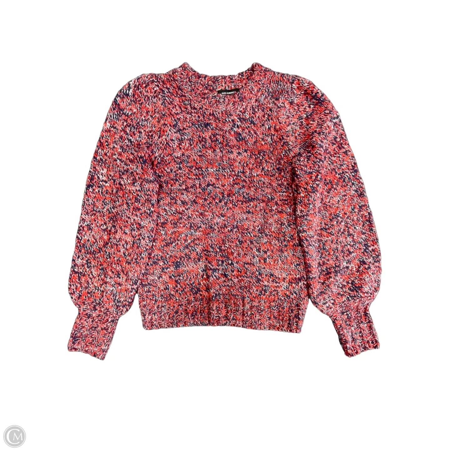 Sweater By 525 America In Blue & Red, Size: S