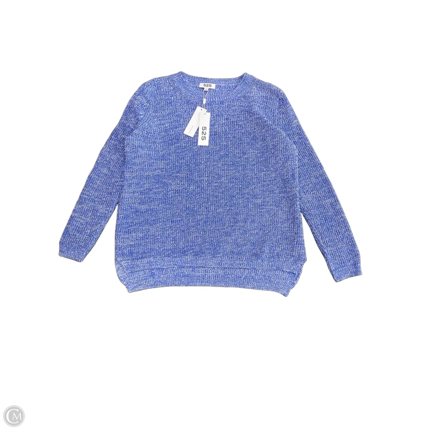 Sweater By 525 In Blue & White, Size: S