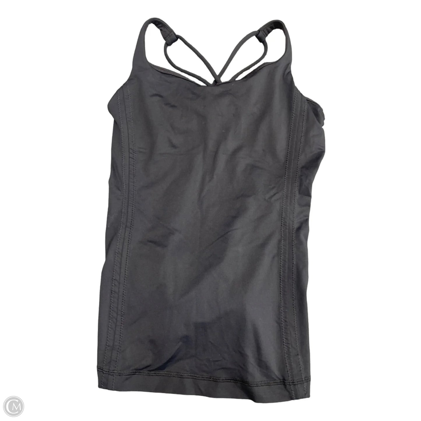Athletic Tank Top By Lululemon In Black, Size: 4