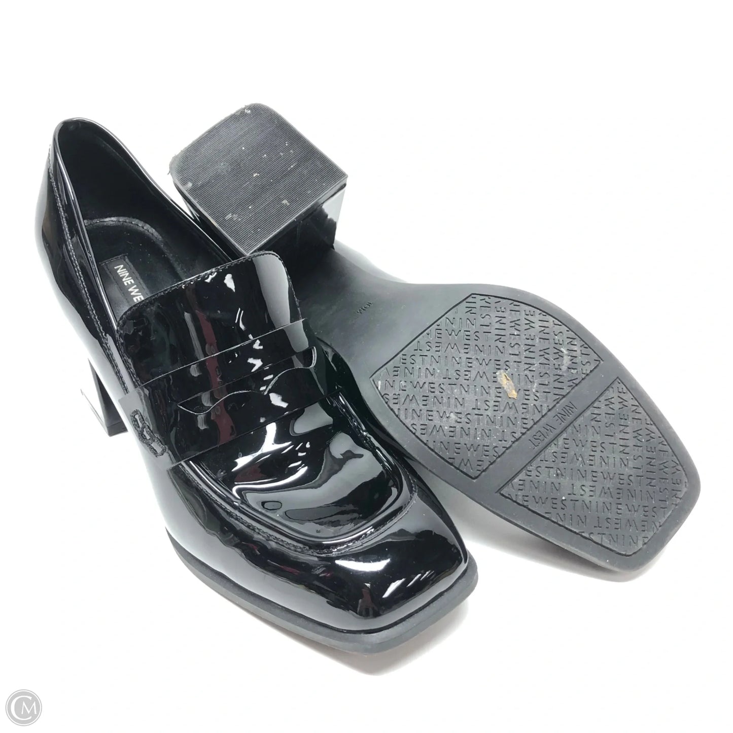 Shoes Heels Block By Nine West In Black, Size: 10