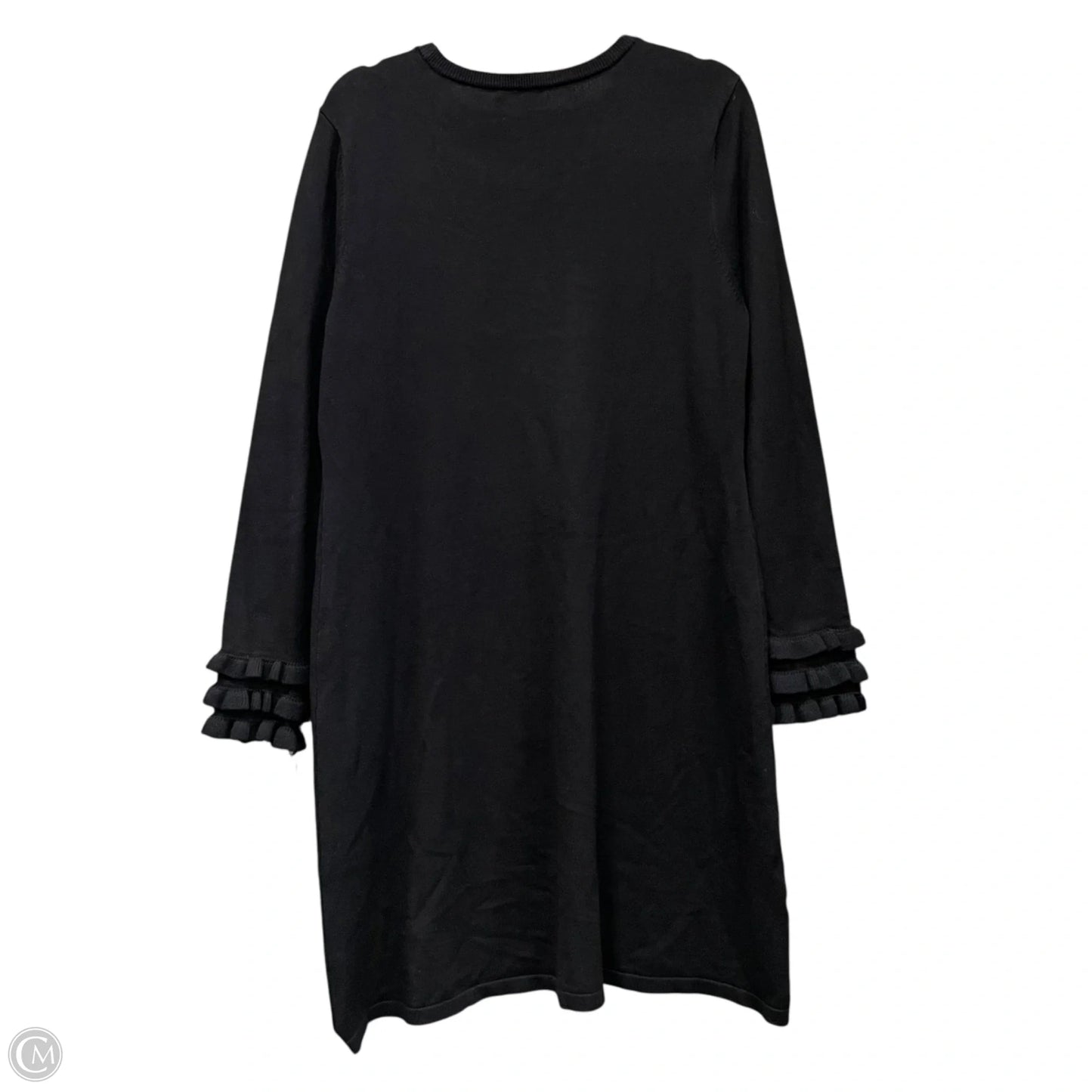 Dress Sweater By Calvin Klein In Black, Size: Xl