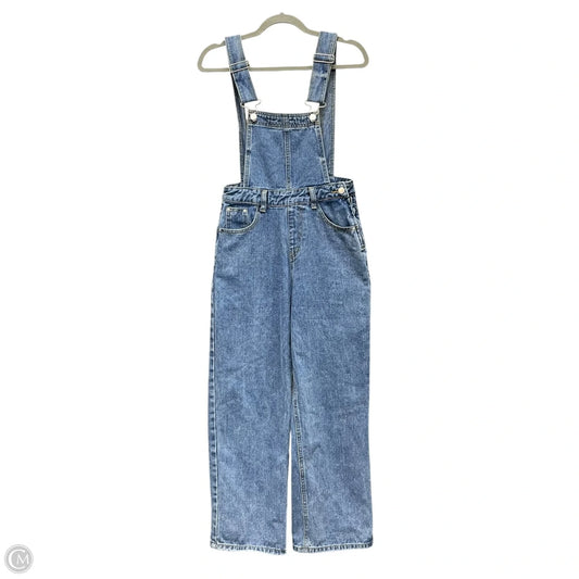 Overalls By Clothes Mentor In Blue Denim, Size: S