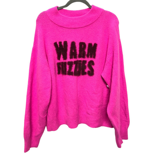 Sweater By A New Day In Pink, Size: Xl