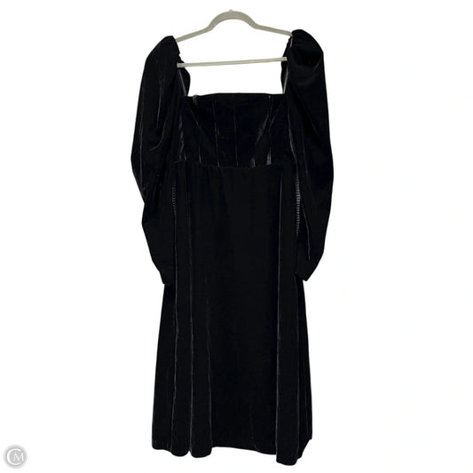 Dress Party Midi By Antonio Melani In Black, Size: 2