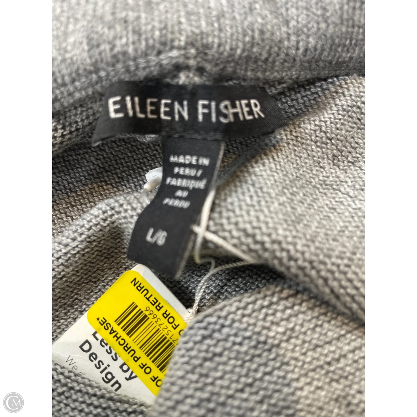 Pants Lounge By Eileen Fisher In Grey, Size: L