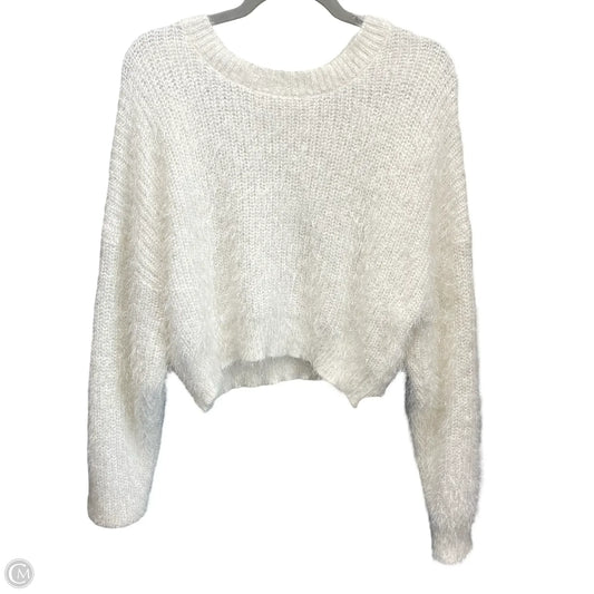 Sweater By Arizona In White, Size: M
