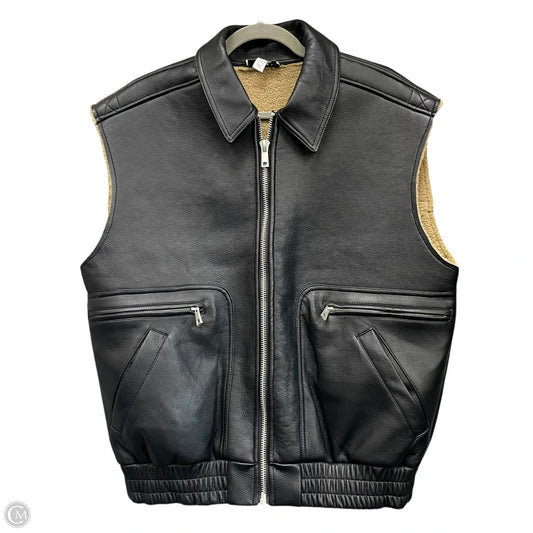 Vest Other By Top Shop In Black & Tan, Size: 6