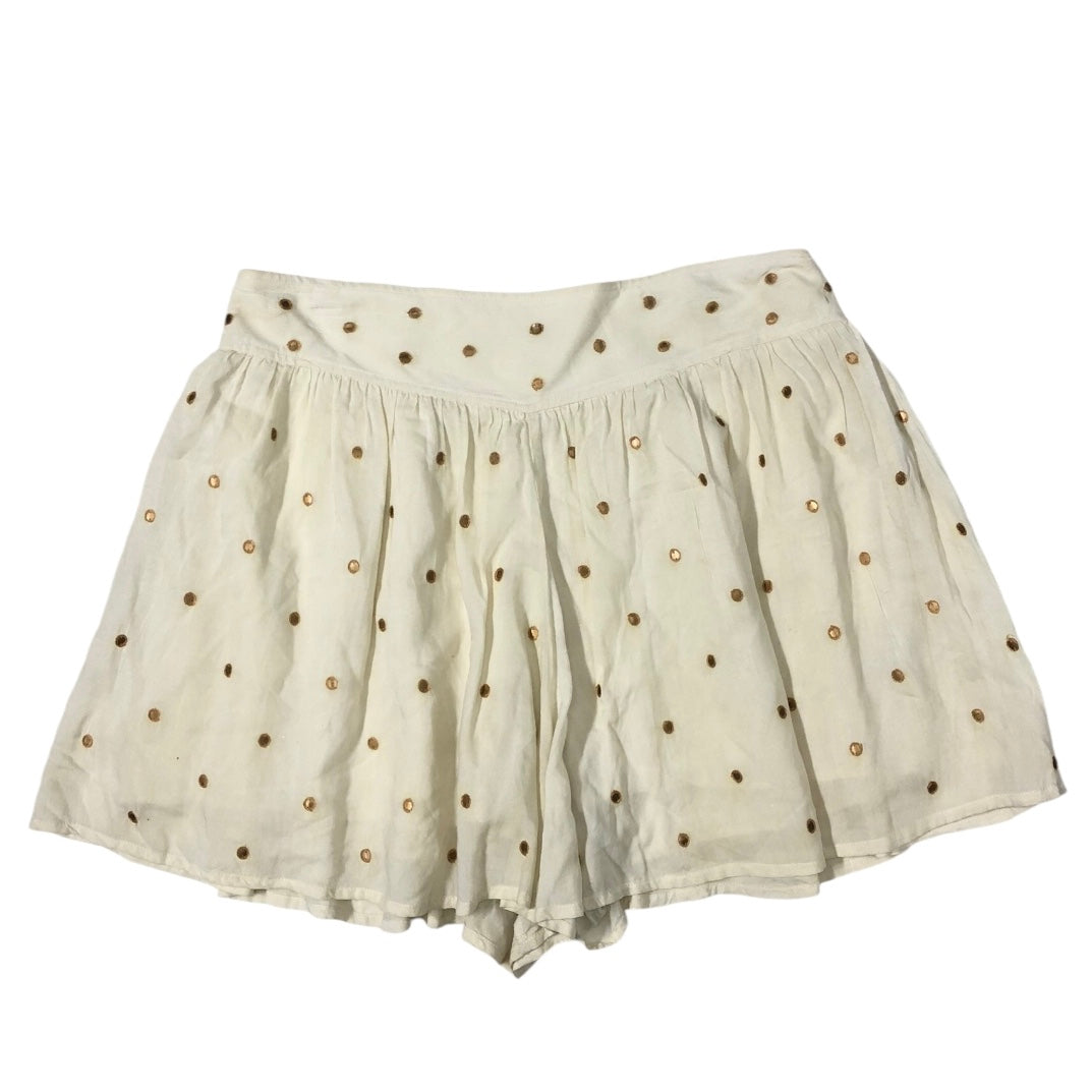 Skort By Free People In Cream, Size: L