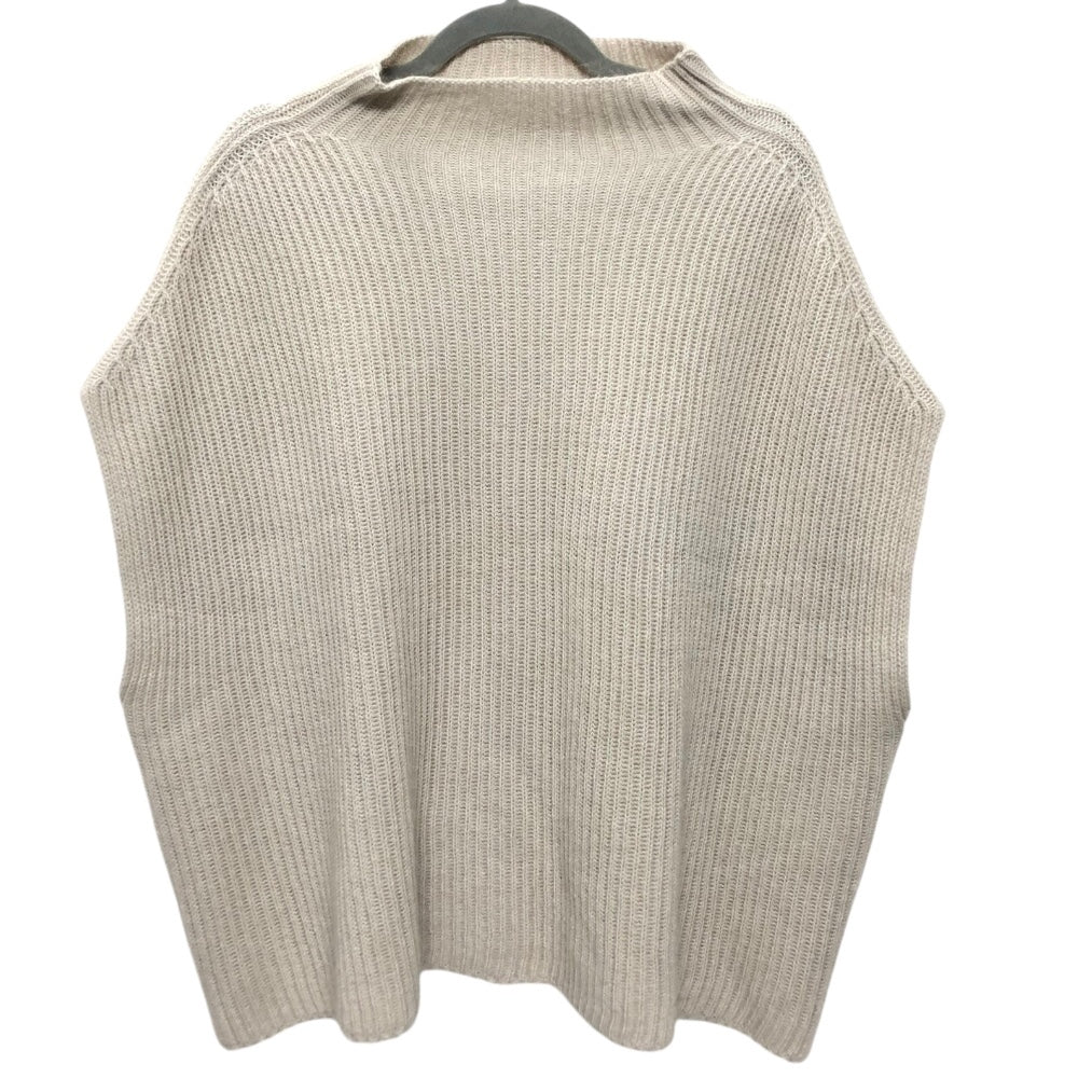 Sweater Short Sleeve By Clothes Mentor In Cream, Size: M