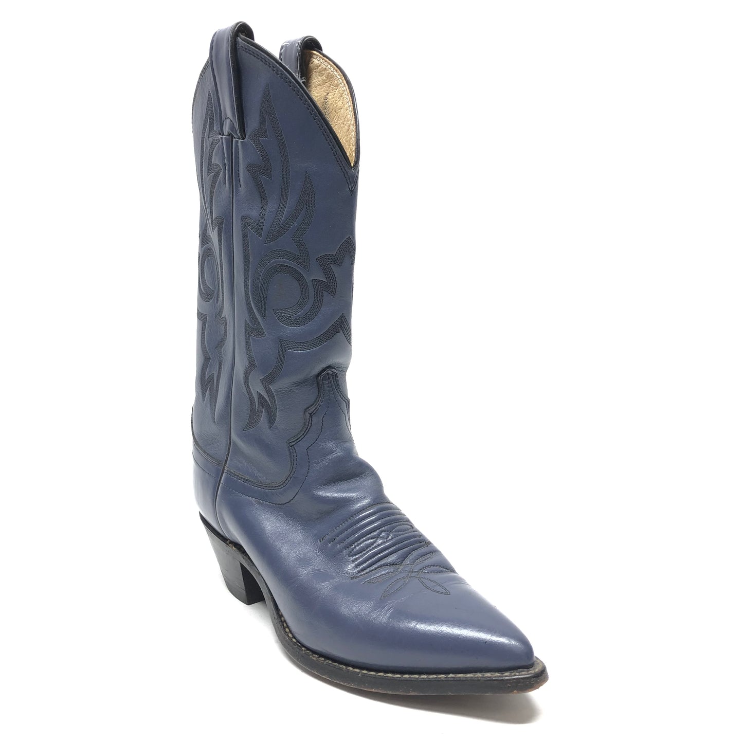 Boots Western By Justin In Blue, Size: 6.5