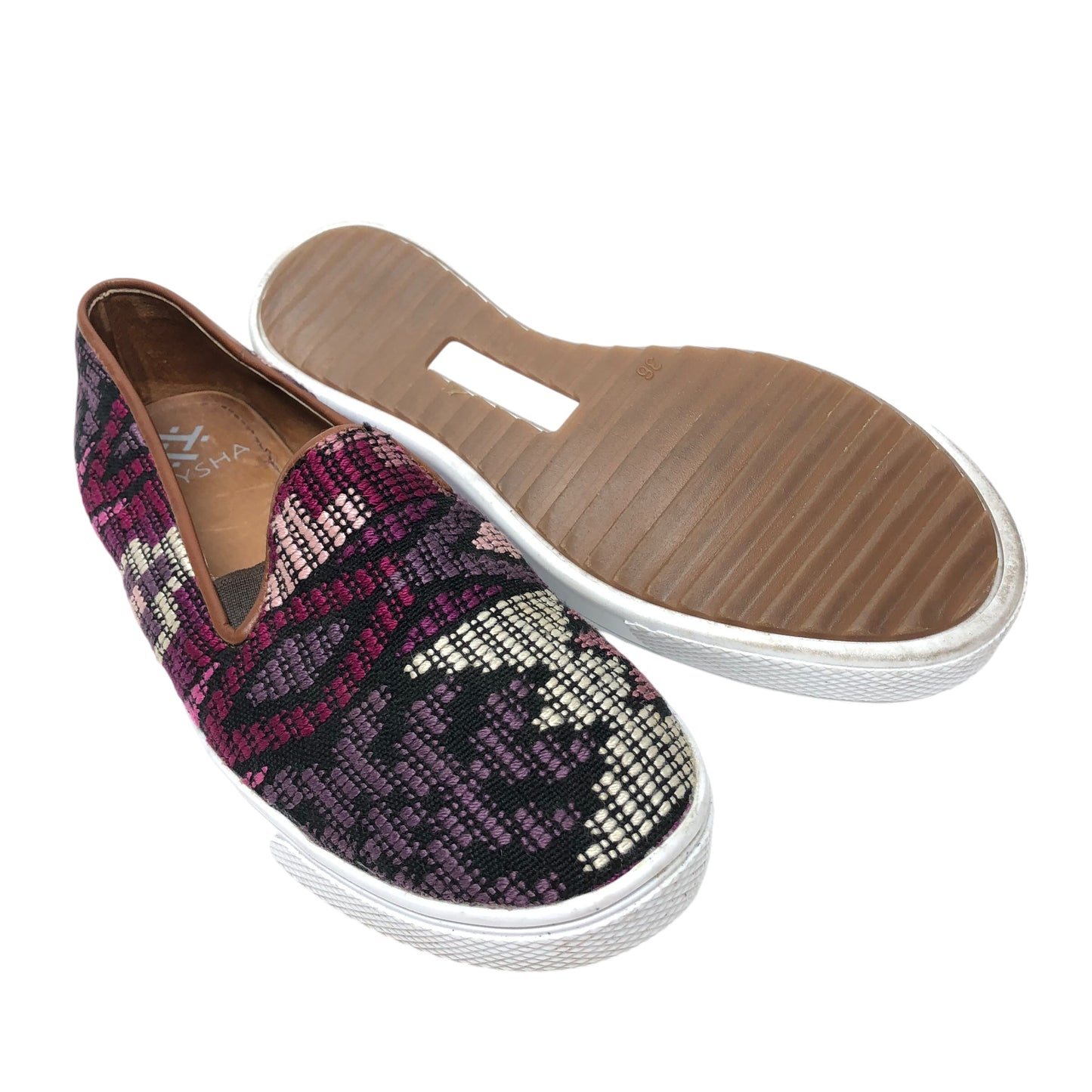 Shoes Flats By Clothes Mentor In Pink & Purple, Size: 6