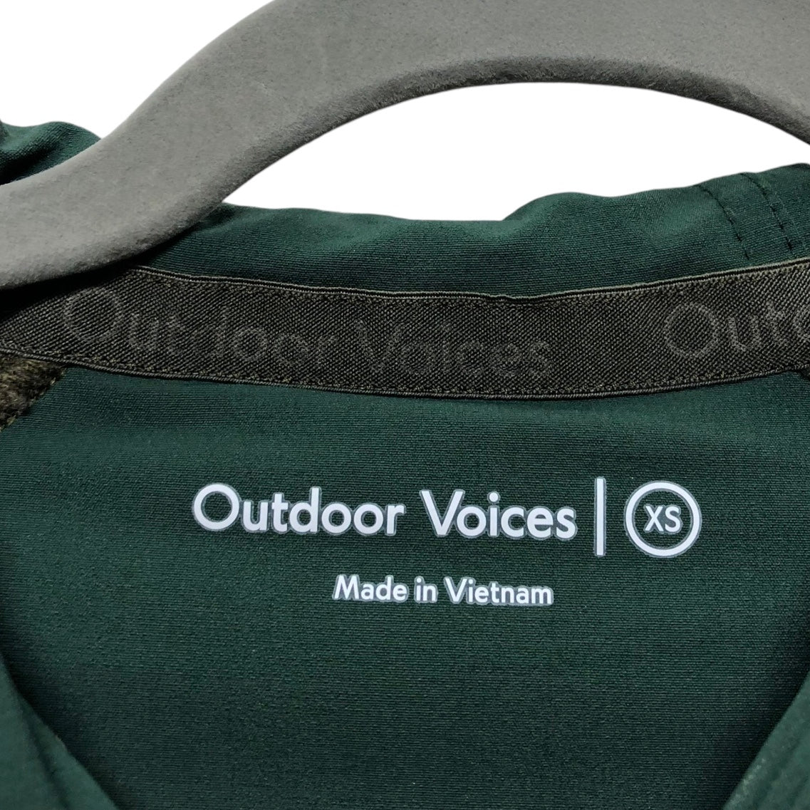 Sweatshirt Hoodie By Outdoor Voices In Green, Size: Xs