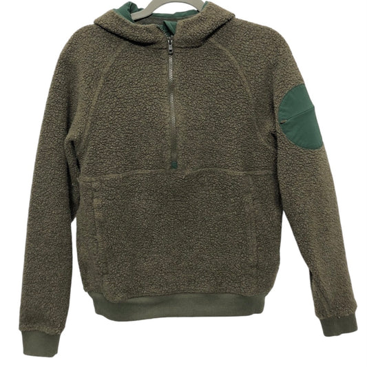 Sweatshirt Hoodie By Outdoor Voices In Green, Size: Xs