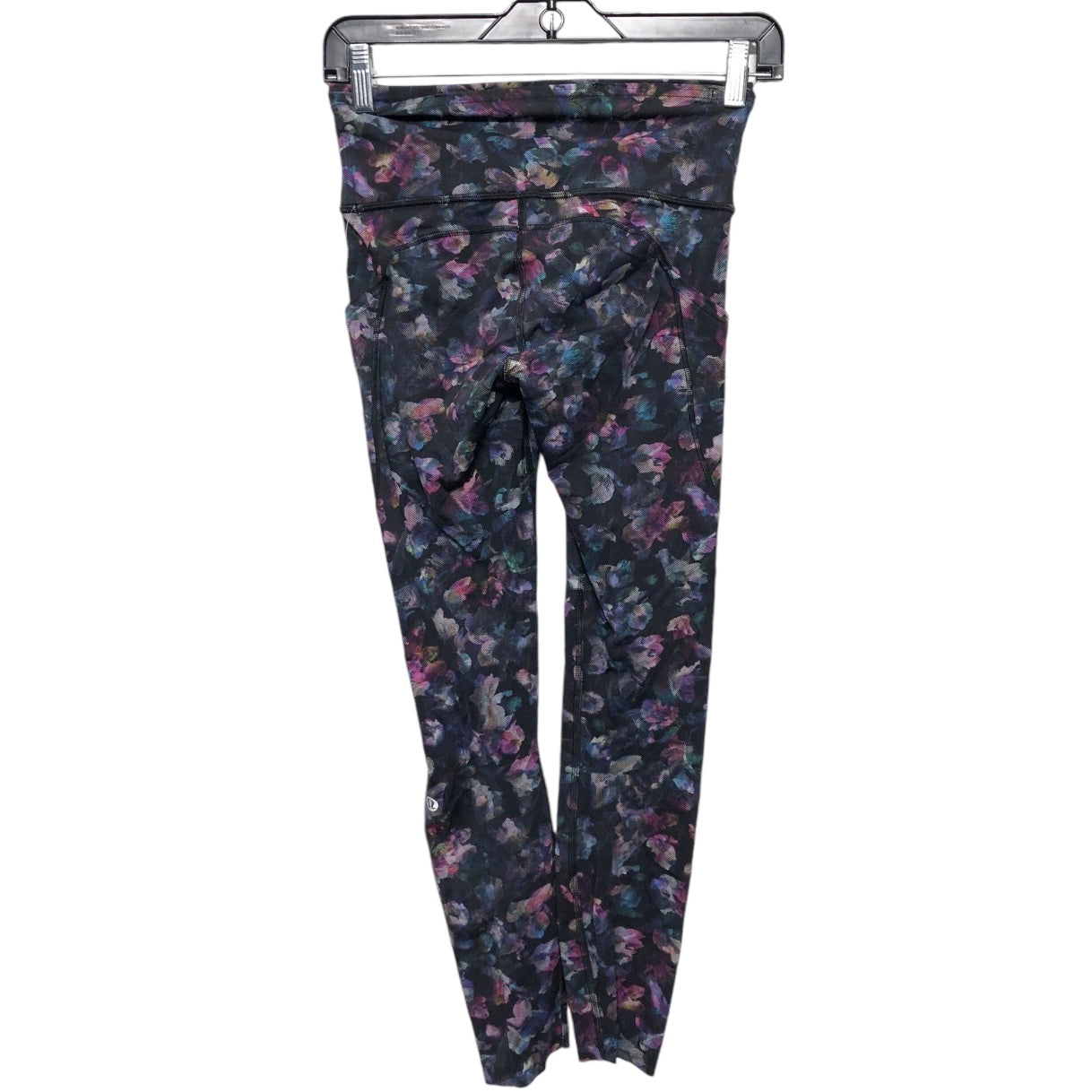 Athletic Leggings By Lululemon In Floral Print, Size: 4