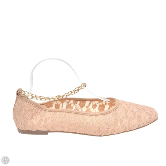 Shoes Flats By Loft In Pink, Size: 11