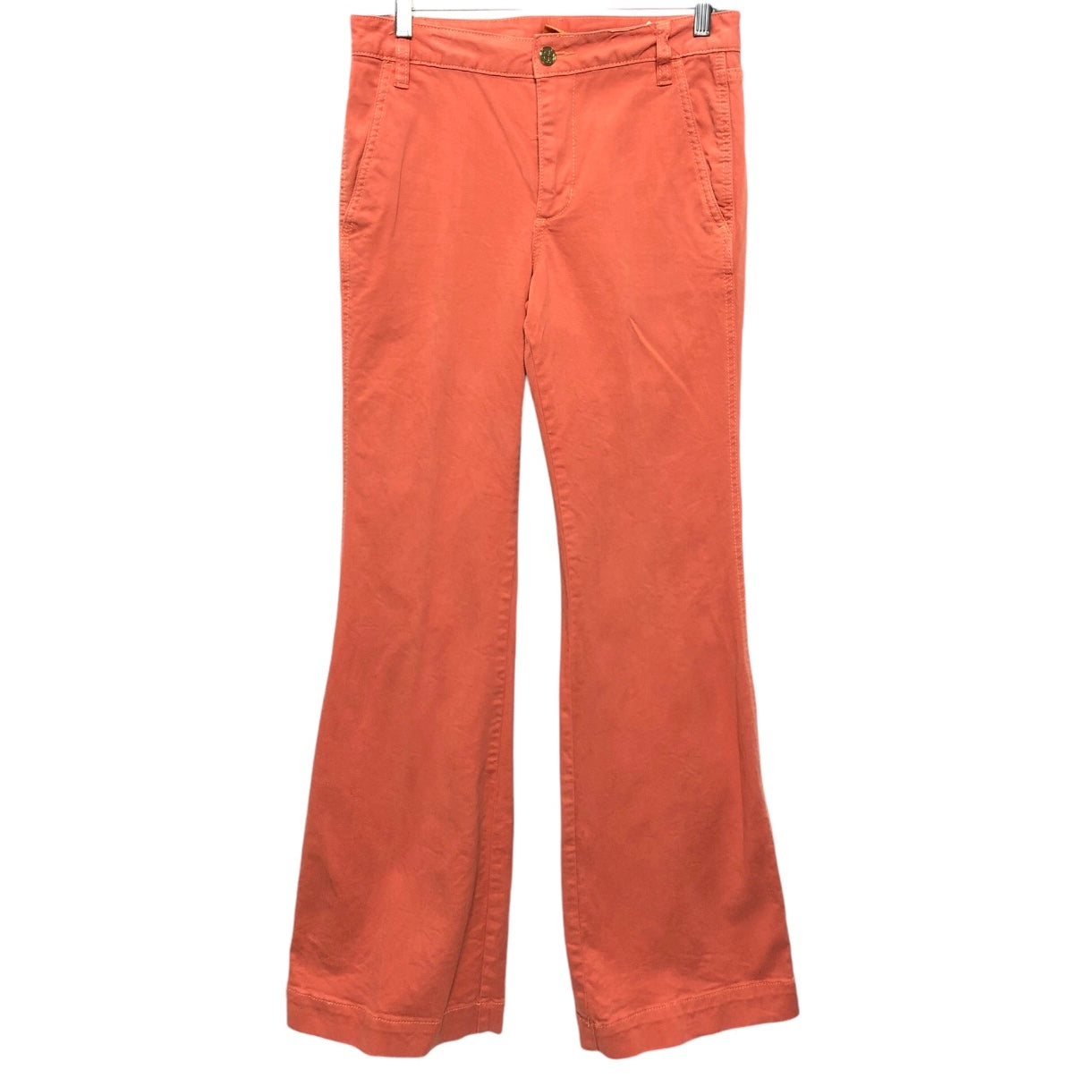 Jeans Designer By Tory Burch In Orange, Size: 4