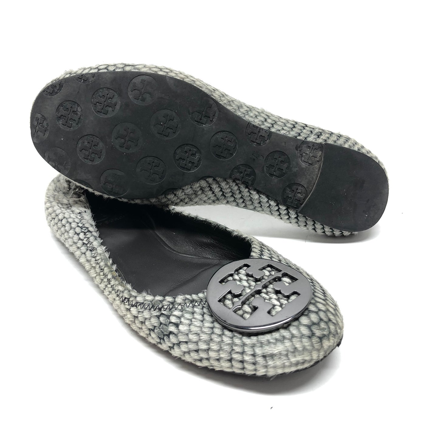 Shoes Designer By Tory Burch In Grey, Size: 9