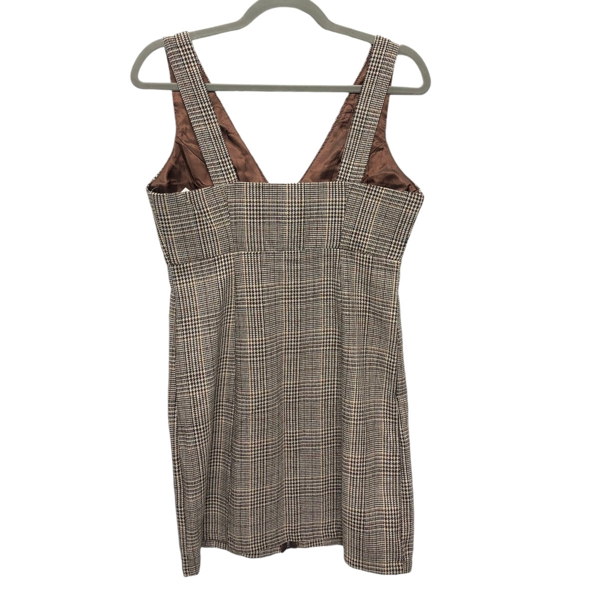 Dress Casual Short By Shein In Brown, Size: S