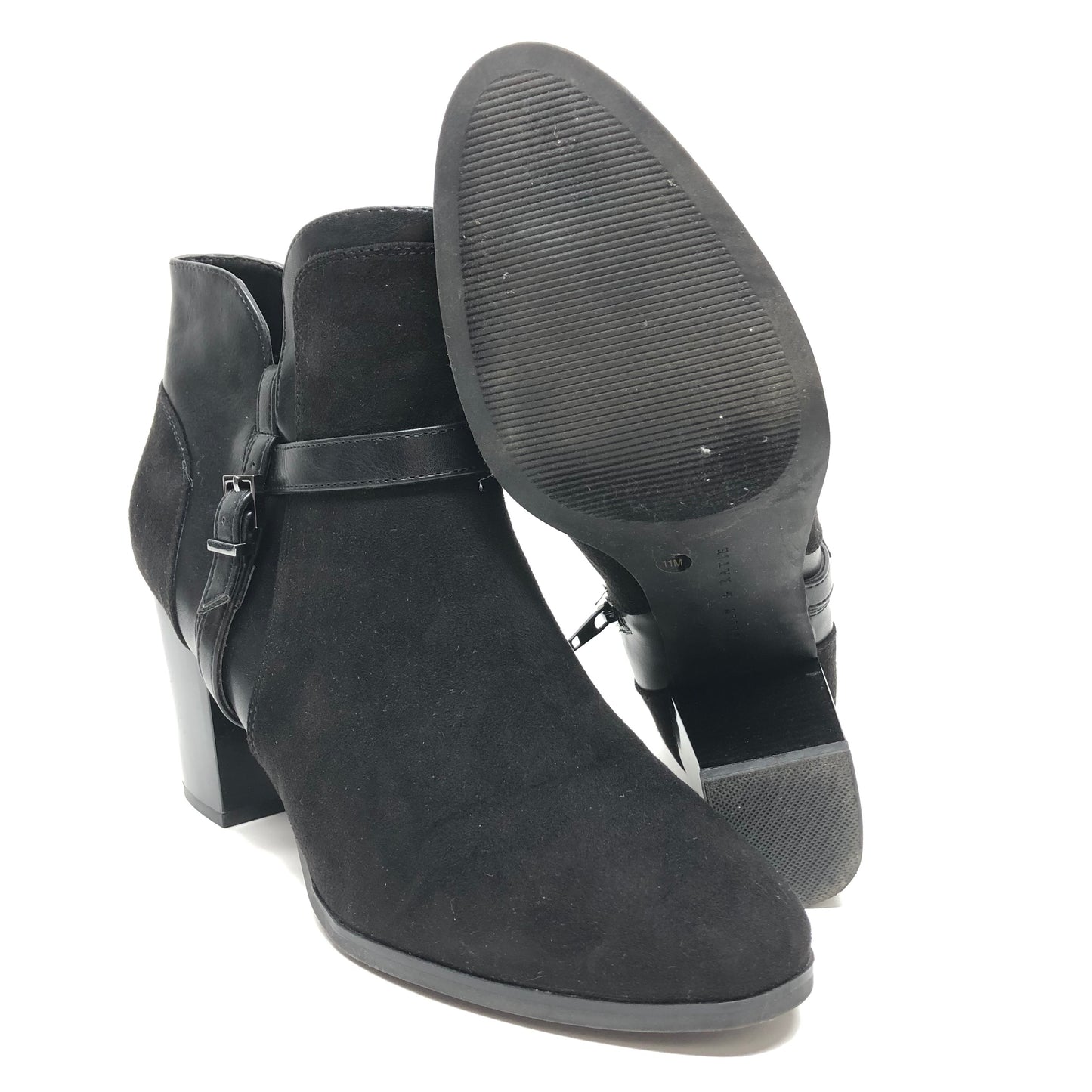 Boots Ankle Heels By Kelly And Katie In Black, Size: 11