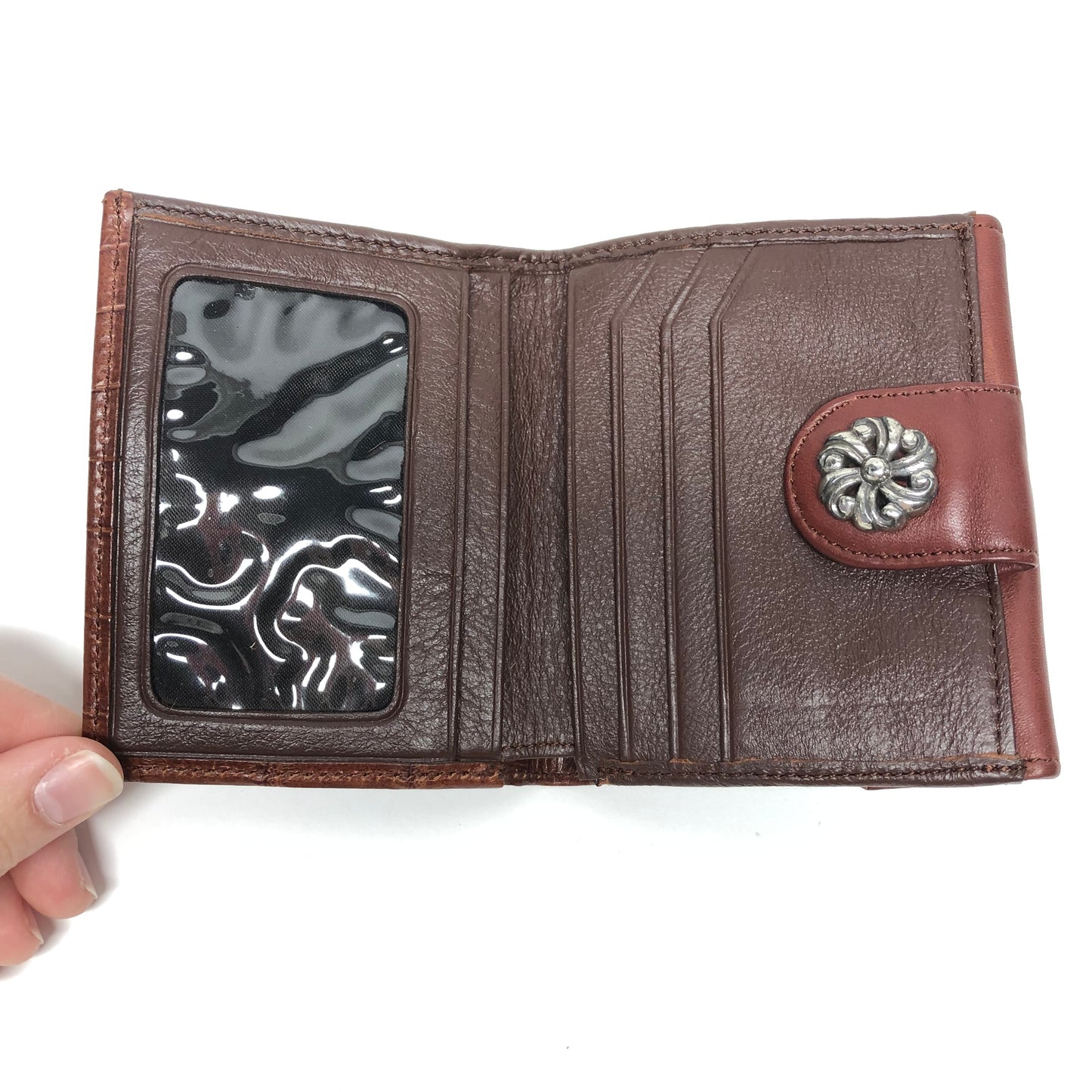 Wallet Leather By Brighton, Size: Small