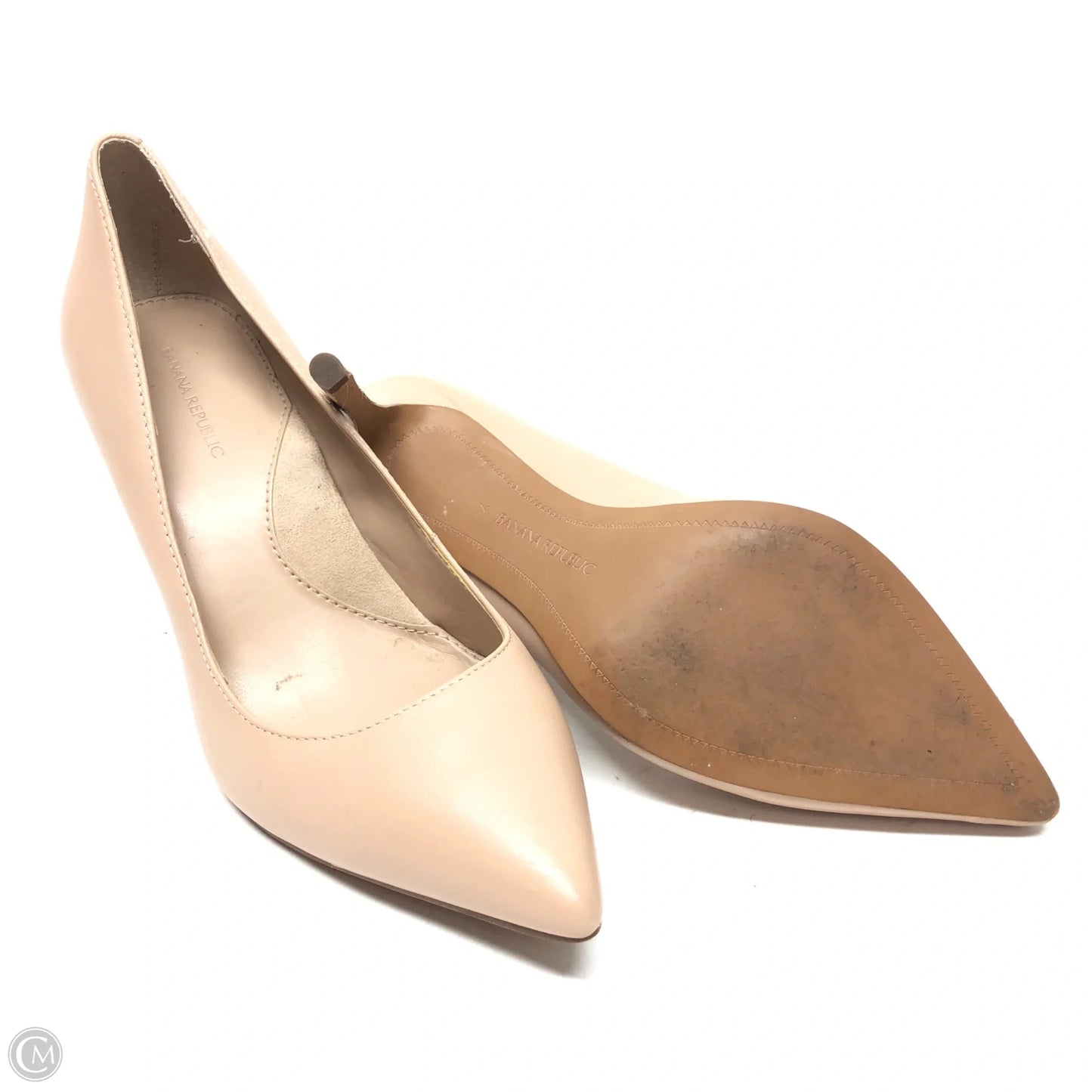 Shoes Heels Stiletto By Banana Republic In Tan, Size: 7