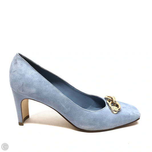 Shoes Heels Block By Calvin Klein In Blue, Size: 8