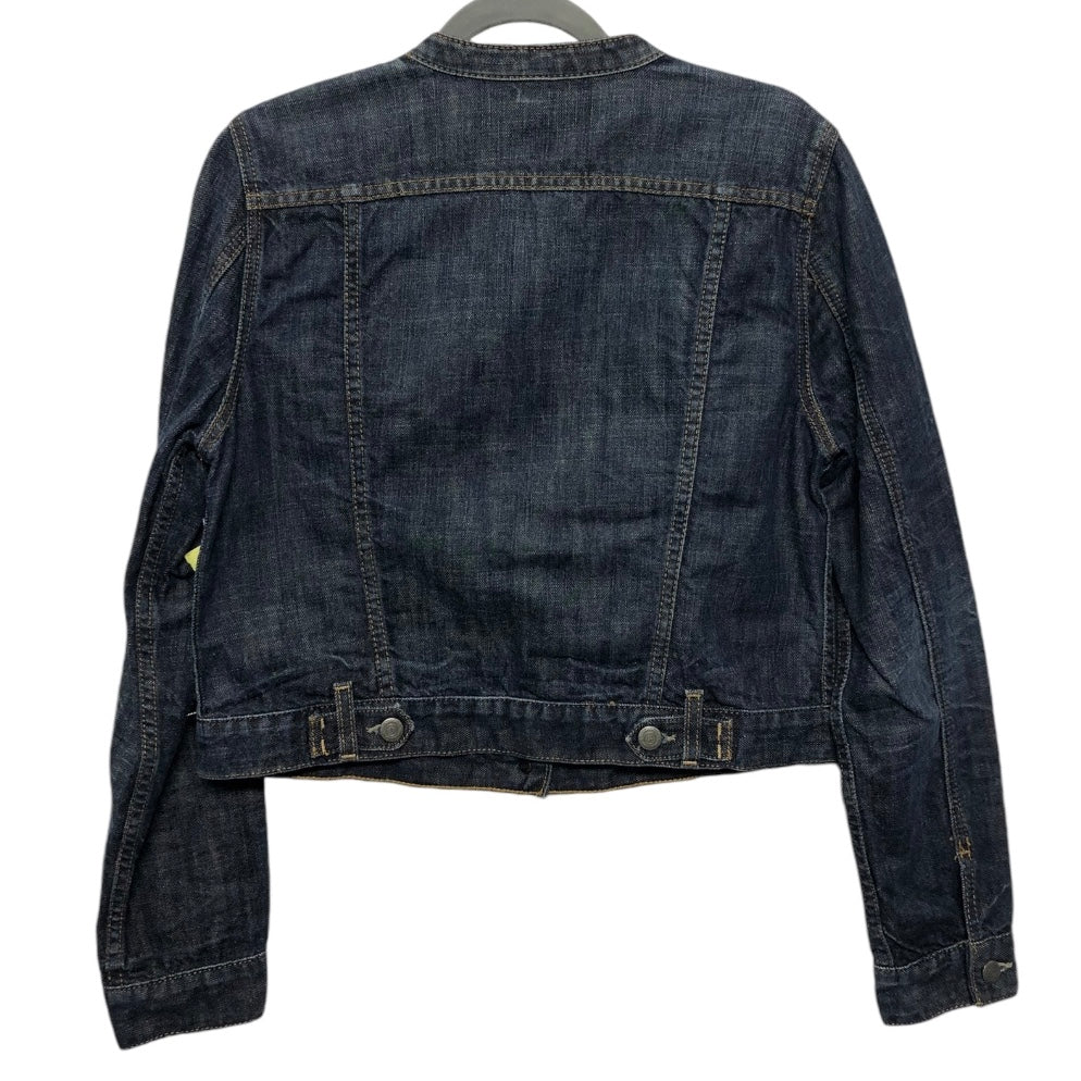 Jacket Denim By Banana Republic In Blue, Size: L