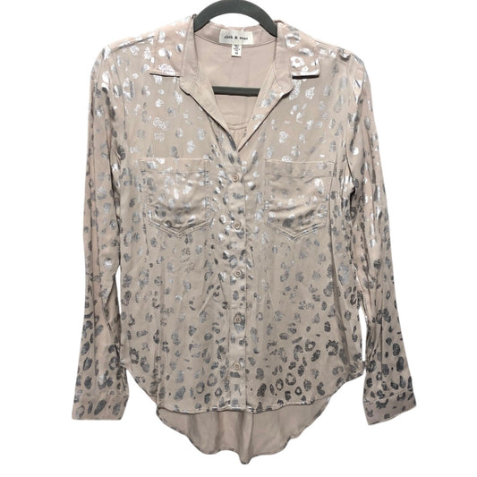 Top Long Sleeve By Cloth & Stone In Beige, Size: Xs