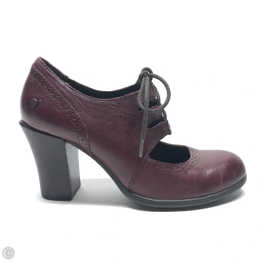 Shoes Heels Block By Born In Brown, Size: 8