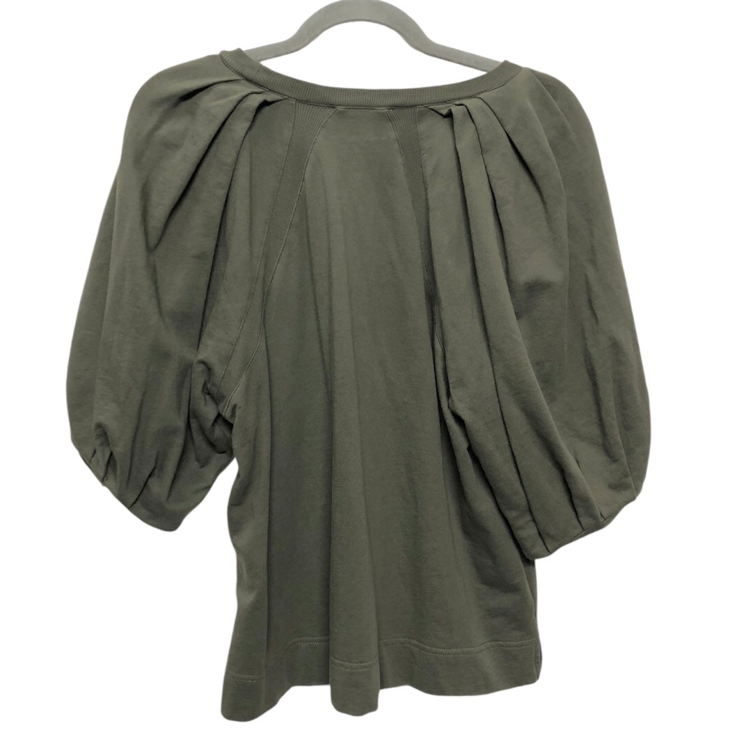 Top 3/4 Sleeve By Gibson And Latimer In Green, Size: S