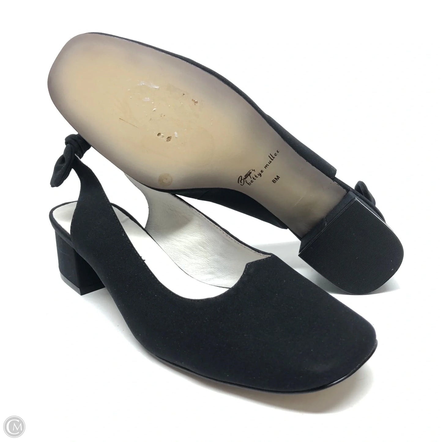 Shoes Heels Block By Clothes Mentor In Black, Size: 8