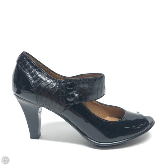 Shoes Heels Block By Sofft In Black, Size: 8.5
