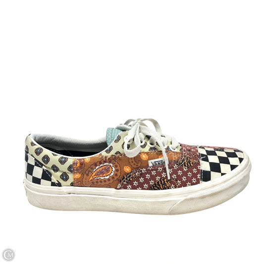 Shoes Sneakers By Vans In Multi-colored, Size: 8
