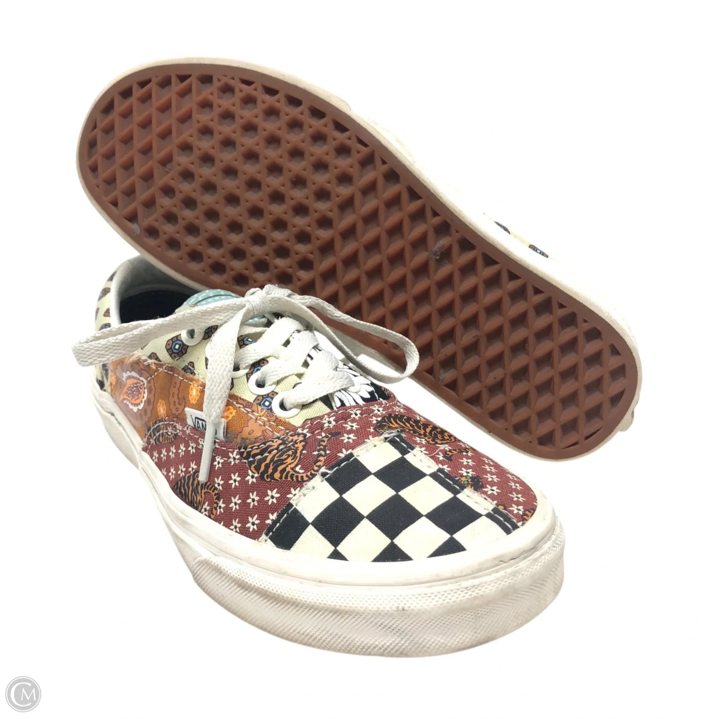 Shoes Sneakers By Vans In Multi-colored, Size: 8