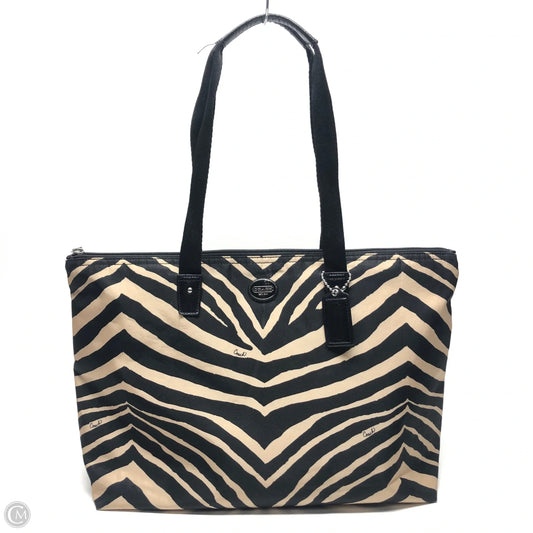 Tote Designer By Coach, Size: Large