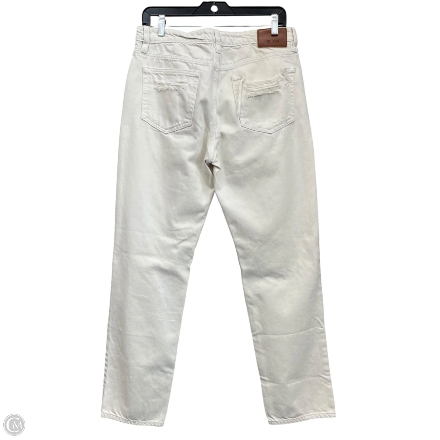 Jeans Straight By Clothes Mentor In White, Size: 28